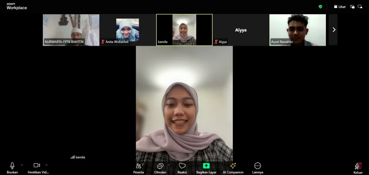 F-PTK BANTEN DIAJAK KOLABORASI EVENT INDONESIAN YOUTH ACTION #12