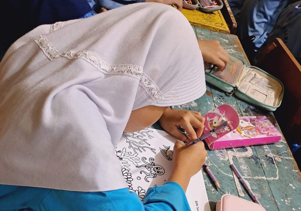 PERINGATI HKN 2025, FPTK BANTEN & SPMB GELAR LOMBA MEWARNAI GAMBAR TERUMBU KARANG