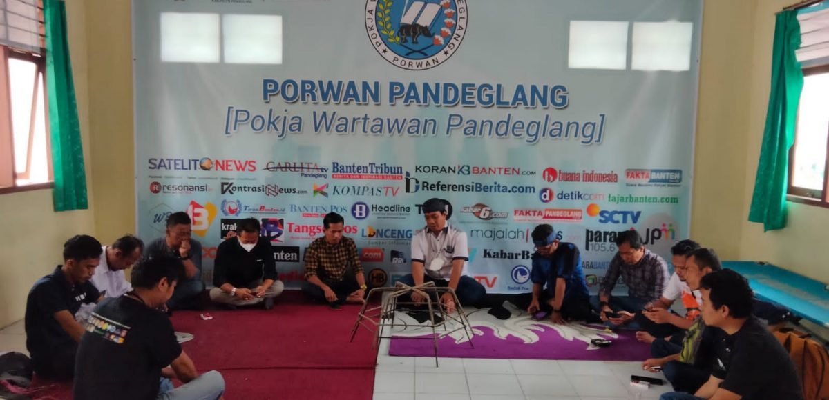HUT KE-148, KELOMPOK KERJA WARTAWAN PANDEGLANG DUKUNG GRTK