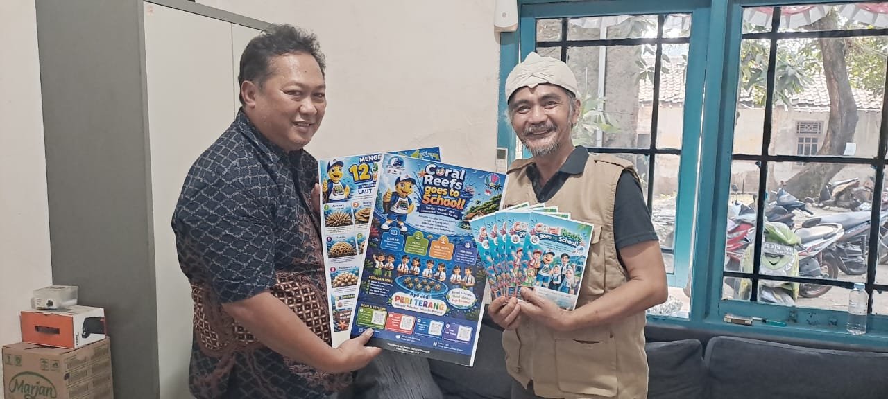 PT. STL CABANG MERAK DUKUNG PROGRAM CORAL REEFS GOES TO SCHOOL