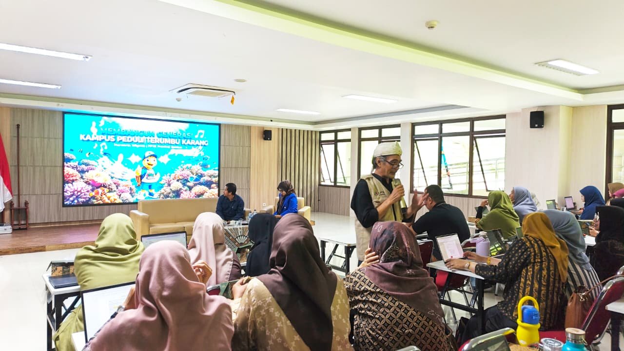 FPTK BANTEN SOSIALISASIKAN TERUMBU KARANG KE-170 DPL KKM TEMATIK 2027 UNTIRTA