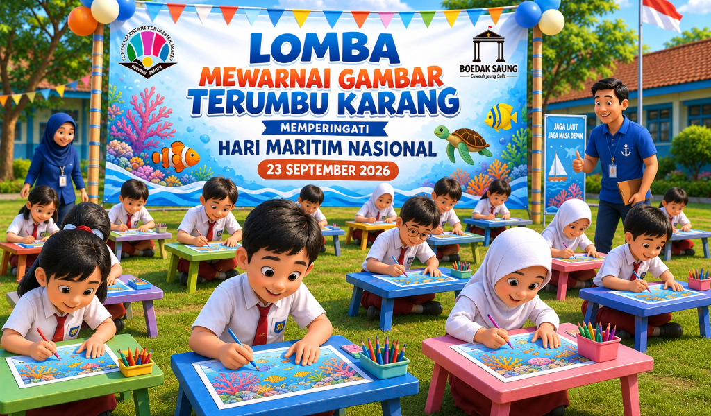 Ilustrasi Lomba Mewarnai